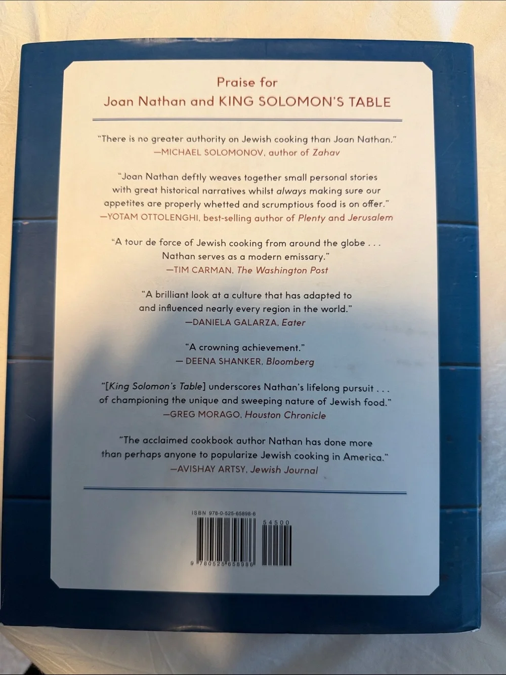 My Life in Recipes Food Family, and Memories by Joan Nathan - Hardback
